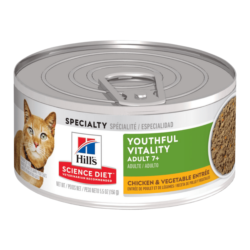 Hill's Science Diet Gato Adulto 7+ Youthful Vitality Pollo & Vegetales