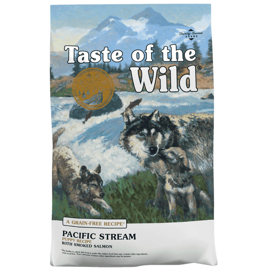 Taste of the wild puppy salmon
