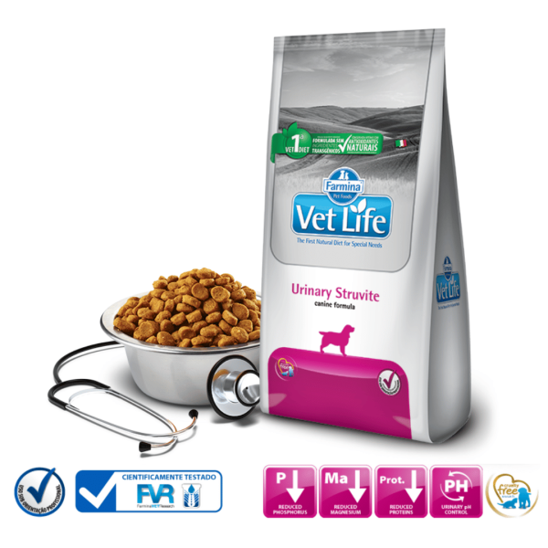 beneficios Alimento Vet Life Urinary Struvite Perro