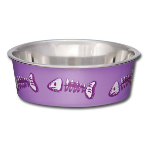 Comedero Expresión Pez loving Pets morado