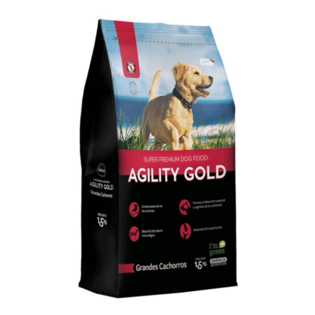 agility gold cachorro raza grande