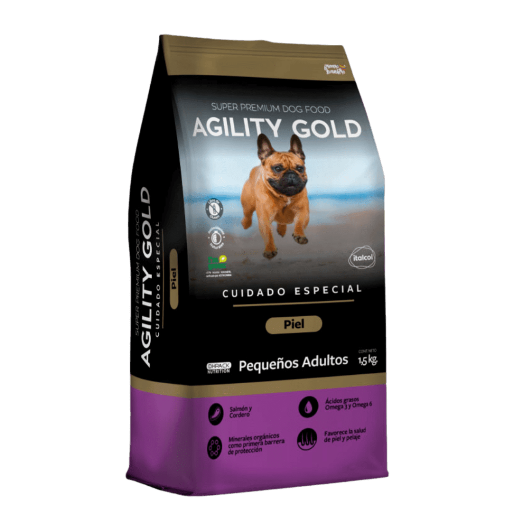 agility gold piel adulto raza pequeña