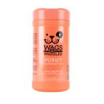 Wags & Wiggles Pañitos Purify Pomelo Hipoalergénicos X 50 Un