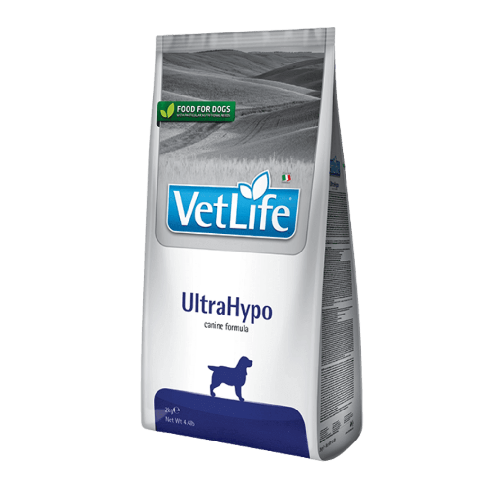 Alimento para perro vet life ultrahypo