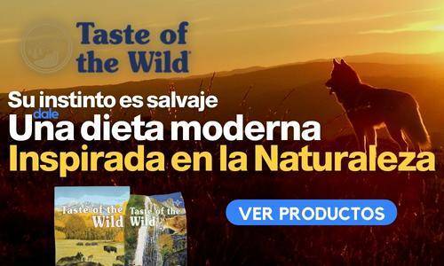 Alimento Taste of the wild banner home mobile