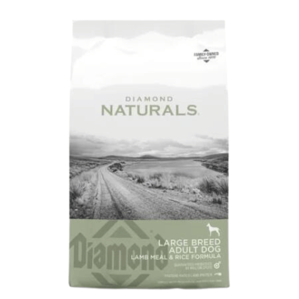 Alimento Diamond Naturals Adulto Cordero Y Arroz Raza Grande