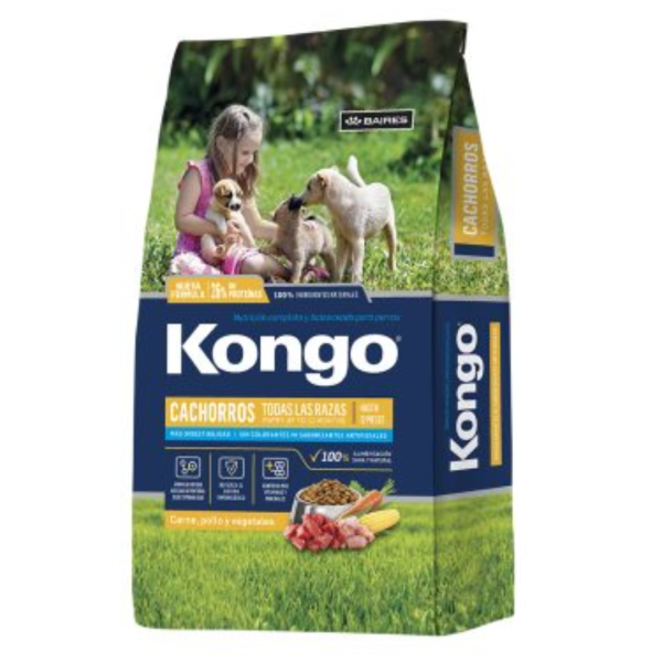concentrado Kongo Perro Cachorro Todas Las Razas