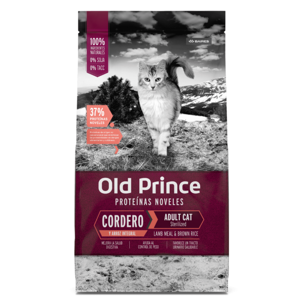 Old Prince Gato Adulto Esterilizado Cordero concentrado