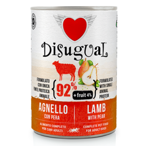 Disugual Perro Lata Fruit Cordero Y Pera Grande