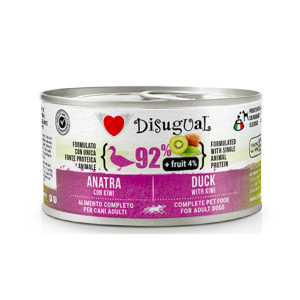 Disugual Perro Lata Fruit Pato Y Kiwi Pequeña