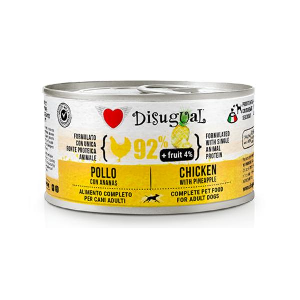 Disugual Perro Lata Fruit Pollo Y Piña Pequeña