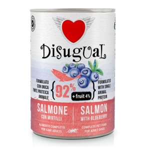 Disugual Perro Lata Fruit Salmón Y Arándanos