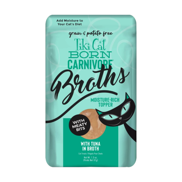 Tiki Cat Broth Pouch Atún En Caldo
