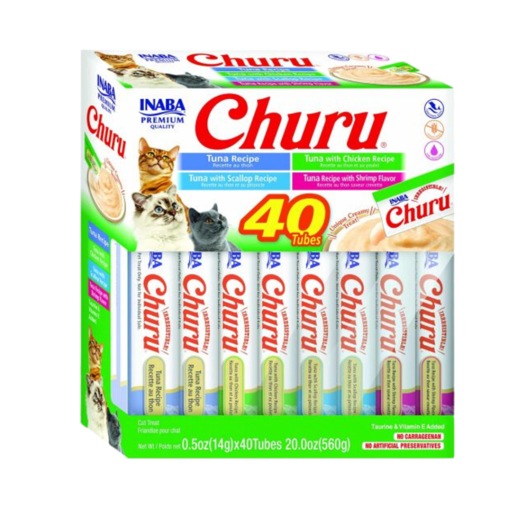 Inaba Churu Cat Box Seafood Variety