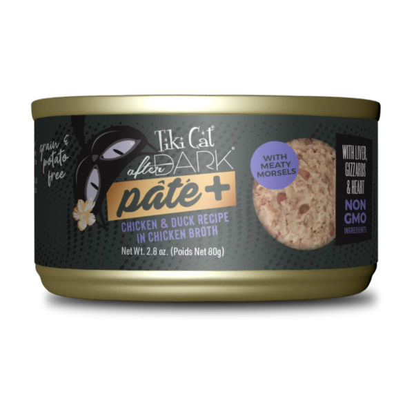 Tiki Cat After Dark Pate Plus Pollo Y Pato