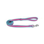 Correa Perro Pro Reflectivo Fucsia & Azul - L