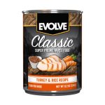 Evolve Perro Pavo Lata