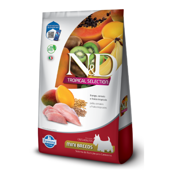 N&D Tropical Selection Pollo Perro Adulto Mini - Imagen 1