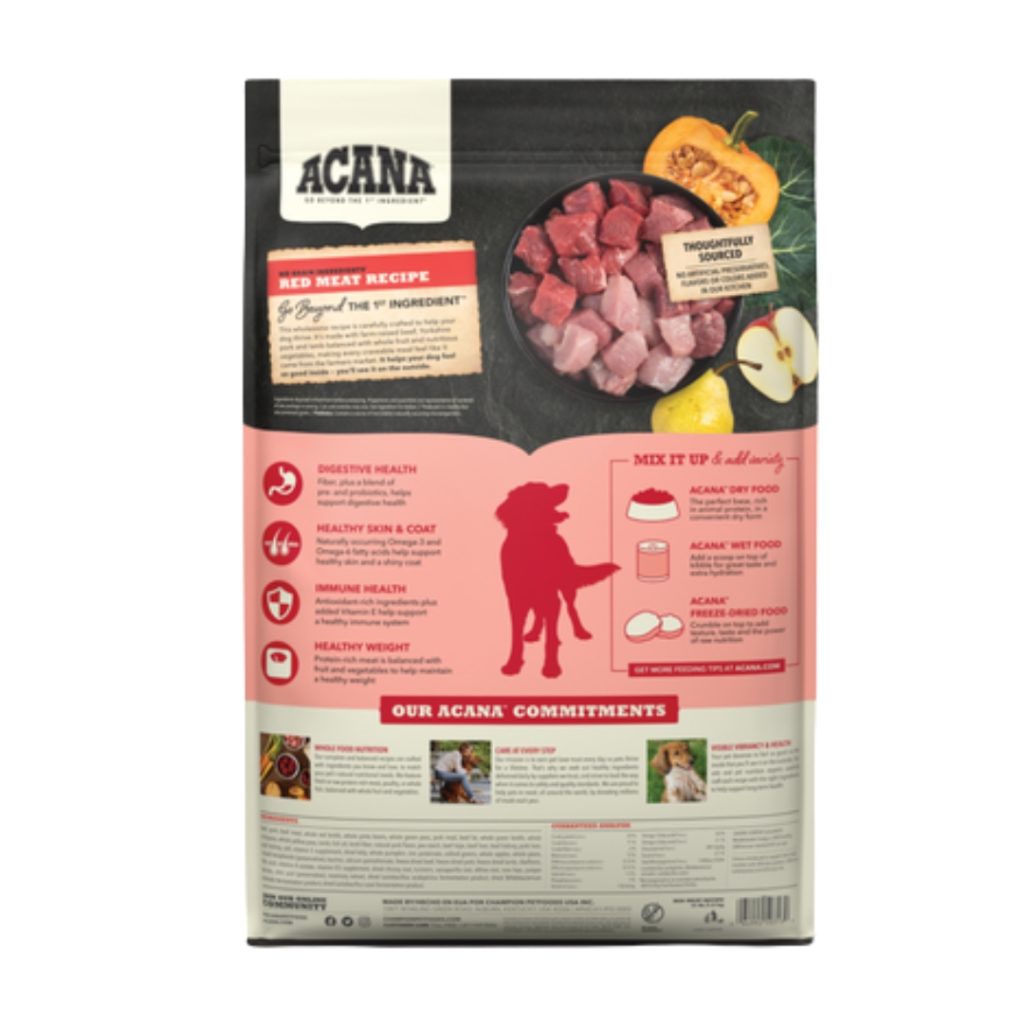 Alimento Acana Red Meat Perro